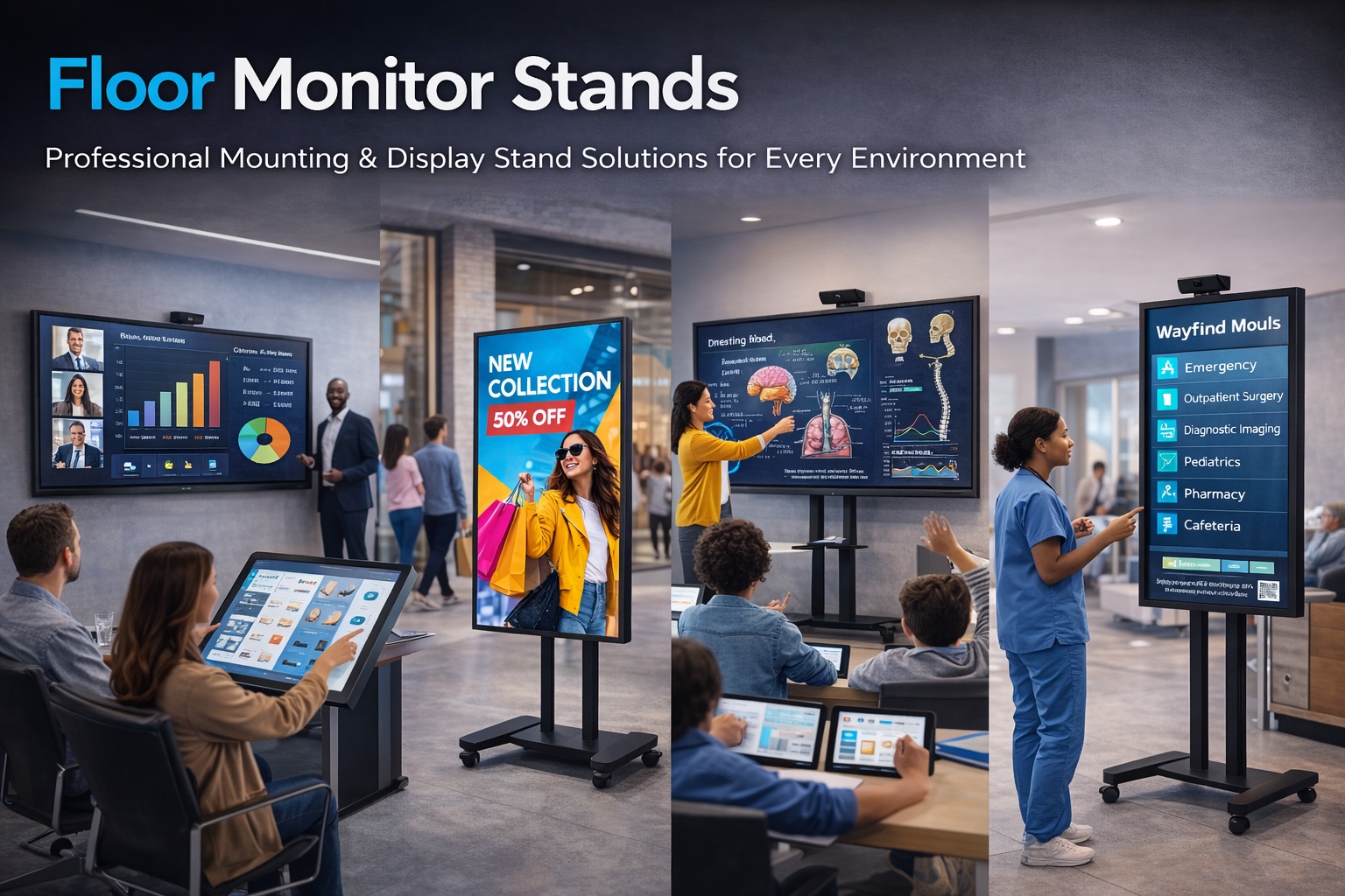 Floor Monitor Stands