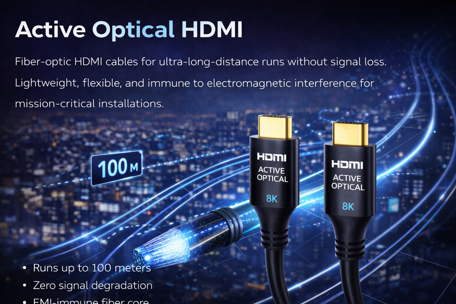 Active Optical HDMI Cables