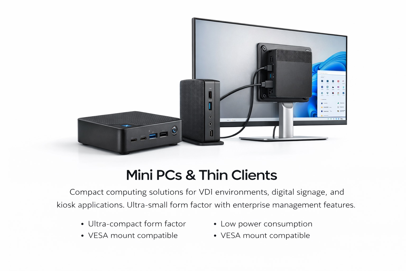 Mini PCs & Thin Clients