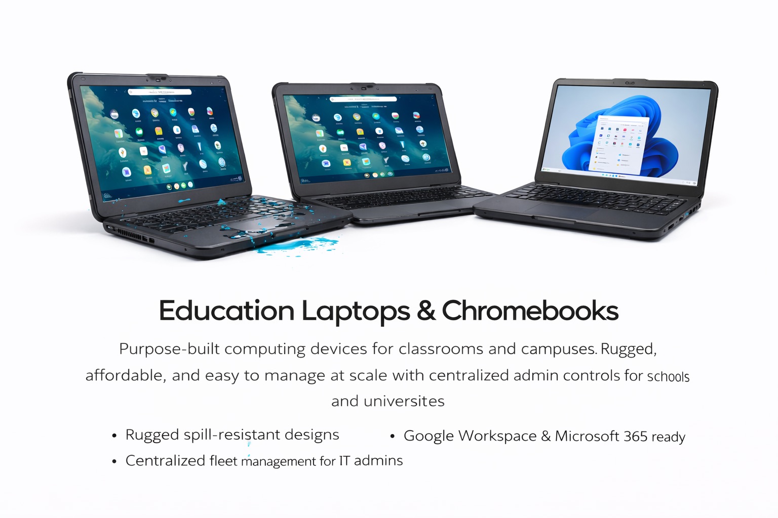 Education Laptops & Chromebooks