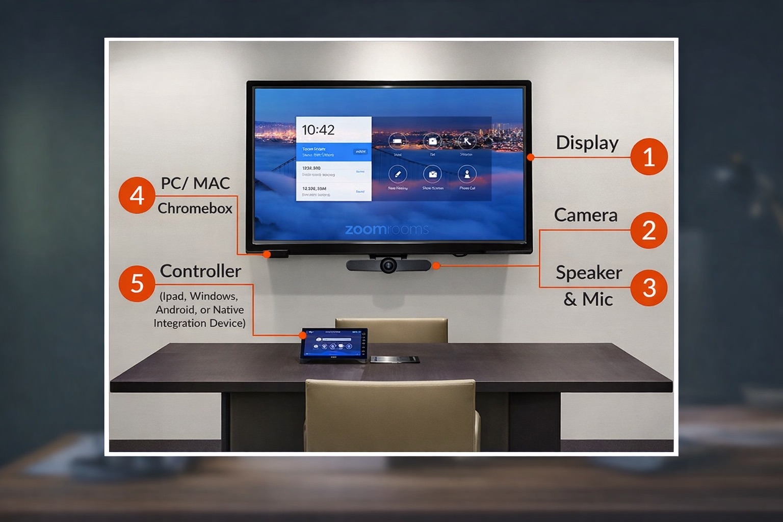 Zoom Rooms Mac Setup