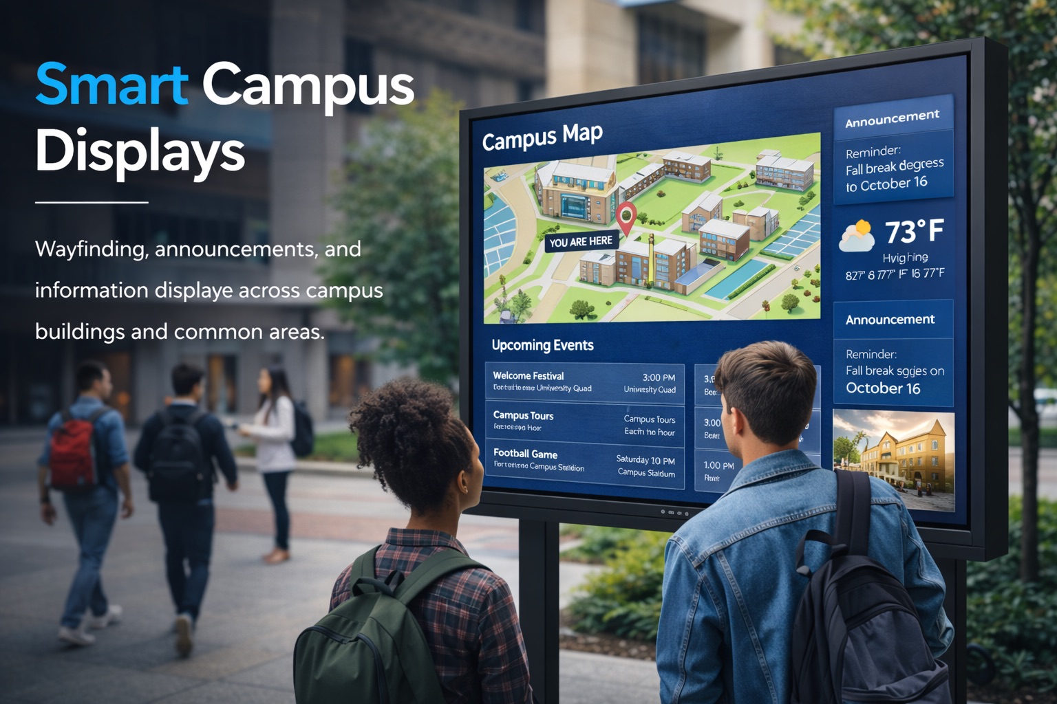 Smart Campus Displays